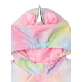 thumbnail image 2 of Dreamwave Girls’ Unicorn Hooded Rain Jacket, Sizes 4-8, 2 of 4