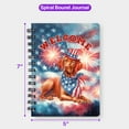 thumbnail image 5 of Vizsla Patriotic Welcome for 4Th of July Independence Day Spiral Bound Journal Vizslas Dog Lover Gifts Idea 5x7in Spiral Notebook - 00010, 5 of 5