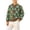 Green, variant on Girls Cardigan Sweater All Over Bear Print Crew Neck Single Button Thin Knit Long Sleeve Layering Outer Shirts for 1-8 Years
