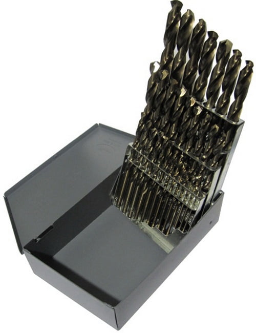 Bright Bright High Speed Steel Jobber Length Kodiak USA Made #29 Wire Diameter Drill 12Pcs Jobber Length Wire Diameter Drill Bits