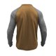 thumbnail image 4 of pstuiky manga larga para hombre, Suéter deportivo informal con cuello redondo y botones para hombre, blusa de manga larga con cuello redondo y diseño de bloques de color camisetas de hombre xl, 4 of 6