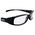 thumbnail image 6 of Global Vision New Attitude Motorcycle Riding Glasses (Black Frame/Clear Lens), 6 of 8