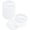 White, variant on 12 count   Puffs  Makeup Pads Soft Compact Puffs for Loose Setting Pressed , 2.36 Inch (Beige)