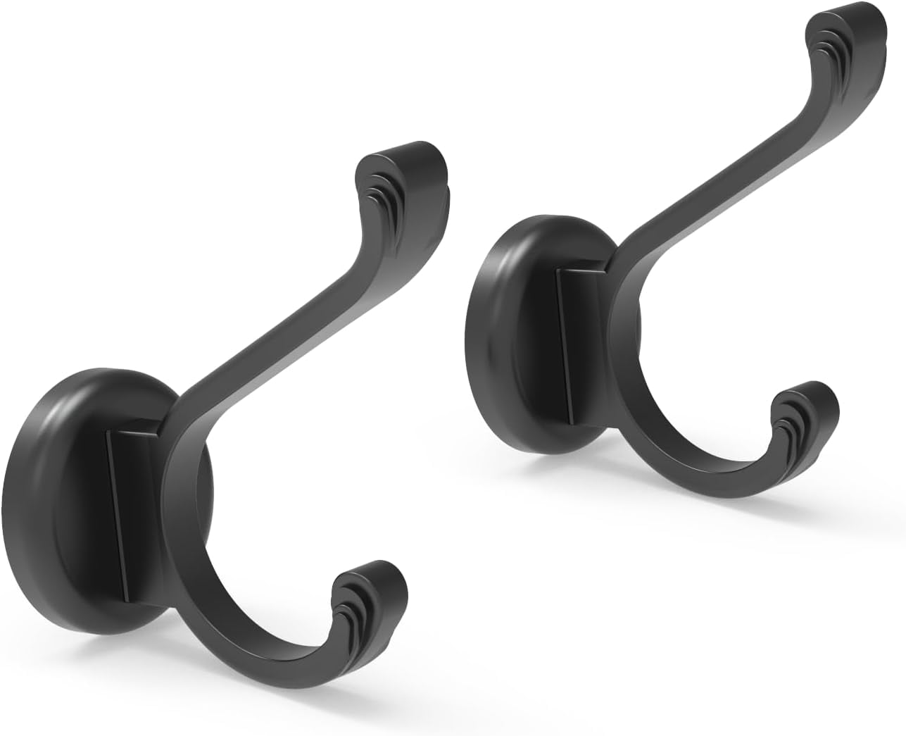 RGHJAR-Magnetic Hooks Heavy Duty 140lbs Neodymium Magnet Wall Hooks for Hanging Coats Robes Backpacks Bags Hats Keys Mugs Cups Towels