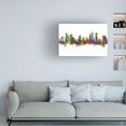 thumbnail image 3 of Michael Tompsett 'Sao Paulo Skyline Brazil' Canvas Art, 3 of 4