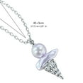 thumbnail image 3 of 7829 Cute Sweet Ice Cream Pearls Necklace Fashion Jewelry for Women Daily Style Gift Romance Charm Accessory, 3 of 15