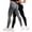 Dark Gray, variant on GEWSEY Women's 2 Piece Yoga Legging Seamless Workout High Waist Liftings Athletic Leggings (Dark Gray, XXL)