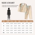 thumbnail image 4 of Pofeuu Starfish On The Sand Beach Print Womens Pajamas Set Long Sleeve Sleepwear Button Down Nightwear Soft Pj Lounge Sets Button Down Pajamas Women-, 4 of 7