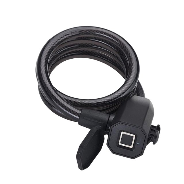 Candado para bicicleta perfecl con carga USB resistente irrompible con Huella dactilar