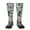 2 Black-2, variant on Mallard Ducks Swimming Print Contrast Color Stockings, Elastic Sports Socks Warm Socks Clothing Accessories, Adult Unisex