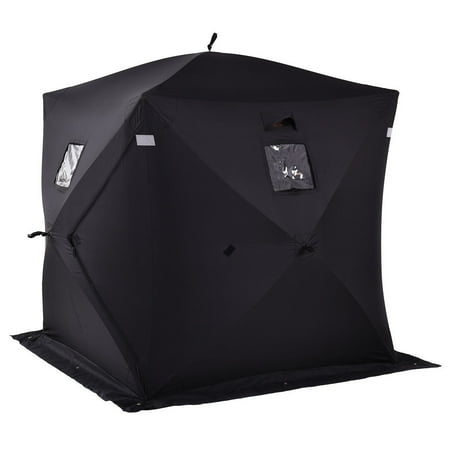 - 2-person Ice Fishing Shelter Tent Portable Pop Up House Outdoor Fish Equipment