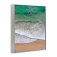 thumbnail image 3 of Stupell Industries Crisscross Shore Waves Gray Framed Giclee Art, design by Jeff Poe Photography, 3 of 8