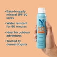 thumbnail image 5 of Blue Lizard Sport Mineral SPF 50 Spray, Zinc Oxide, 5 oz, 5 of 12