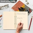 thumbnail image 4 of FORMRS 1-Subject Spiral Notebook 8" x 5" College Ruled 60 Refillable Sheet A5 Hard Cover, Striped Boat, 4 of 7