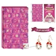 thumbnail image 1 of Calendario de Adviento de Joyería para Mujer 2024 Navidad, Pulsera, Collar, Anillo y Pendientes de Moda, Cuenta Regresiva de 24 Días Festivos, Regalo Sorpresa de Navidad para Esposa, Hija, Mamá y, 1 of 1