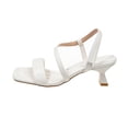 thumbnail image 2 of DIVVce Patent Leather Multi Strap Slingback Heels For Women Open Toe Comfortable Evening Footwear, 2 of 8