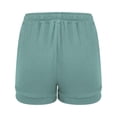 thumbnail image 4 of HAIJIE Plus Size Swim Shorts Elastic High Waist Tailored Shorts Sweatshorts Womens Cargo Shorts for Girlfriend High Waisted Beach Swimwear Bottoms Bathing Trunks with Liner, 4 of 4