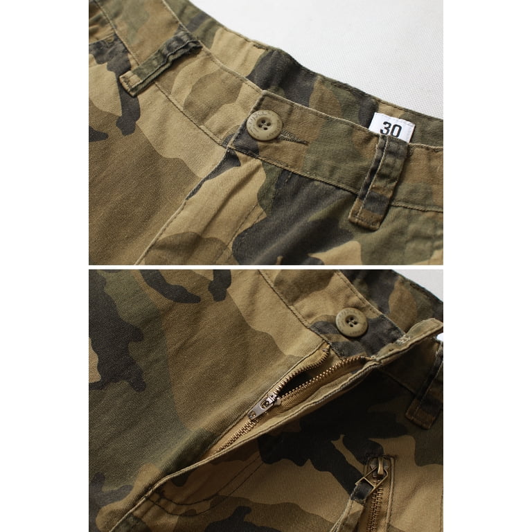 TRGPSG Men's Tactical Camouflage Cargo Pants, Utility Outdoor