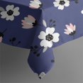 thumbnail image 5 of Pioneer Flower Floral Print Pattern Square Tablecloth, Waterproof Wipeable Spillproof Washable Table Cover for Home Kitchen Party Decor, 52"x52", 5 of 6
