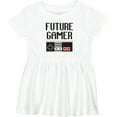 thumbnail image 3 of Inktastic Future Gamer Girls Baby Dress, 3 of 5