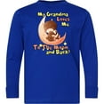 thumbnail image 3 of Inktastic My Grandma Loves Me to the Moon and Back Long Sleeve Youth T-Shirt, 3 of 5
