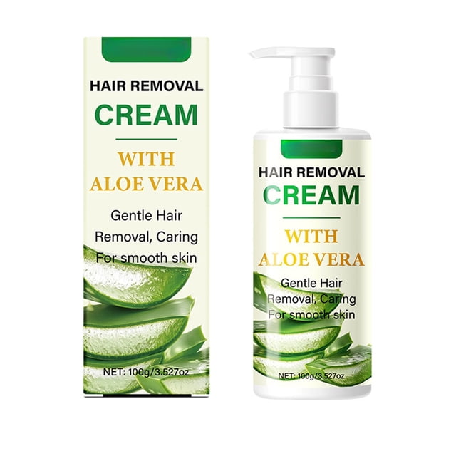 Hair Removal For Smooth Skin Depilatory With Natural Ingredients Gentle Formula For All Skin Types 100g Tube