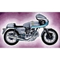 thumbnail image 3 of Unknown 14x10 Black Modern Framed Museum Art Print Titled - Motorcycle I, 3 of 5