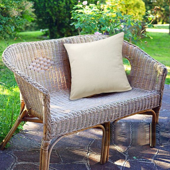 16x16 Inch Solid Color Throw Pillow Covers Square Decorative Polyester Cushion Cases for Sofa Couch Bed Chair Living Room Bedroom Farmhouse Rustic Home Decor
