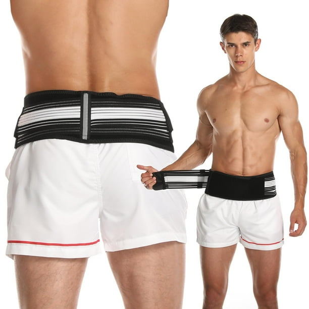 Cinturón de cadera sacroilíaco para hombres y mujeres que alivia el dolor ciático y lumbar, el soporte para la espalda proporciona soporte pélvico para la articulación SI