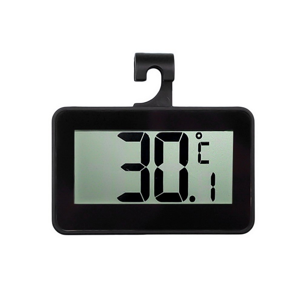 Digital LCD Refrigerator Thermometer Fridge Freezer Thermometer with