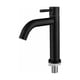 thumbnail image 1 of Grifo para lavabo, grifo para lavabo individual de acero inoxidable, elegante diseño retro, negro mate para baño e inodoro, 1 of 5