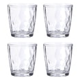thumbnail image 1 of Vasos de acrílico de 7oz Uxcell, 4Pack, vasos reutilizables de plástico para el hogar y al aire libre, transparentes, 1 of 7