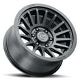 thumbnail image 3 of 17x8.5 Icon Alloys Recon SLX Satin Black Wheel 5x4.5 (0mm) Fits select: 2002-2005 JEEP LIBERTY, 1997-2006 JEEP WRANGLER / TJ, 3 of 3