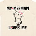 thumbnail image 4 of Inktastic My Meemaw Loves Me Girls Gift Girls Toddler T-Shirt, 4 of 5