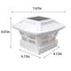 thumbnail image 3 of Luces solares para postes de exterior, para cercas, para decoración de patios y jardines, iluminación blanca y negra., 3 of 7