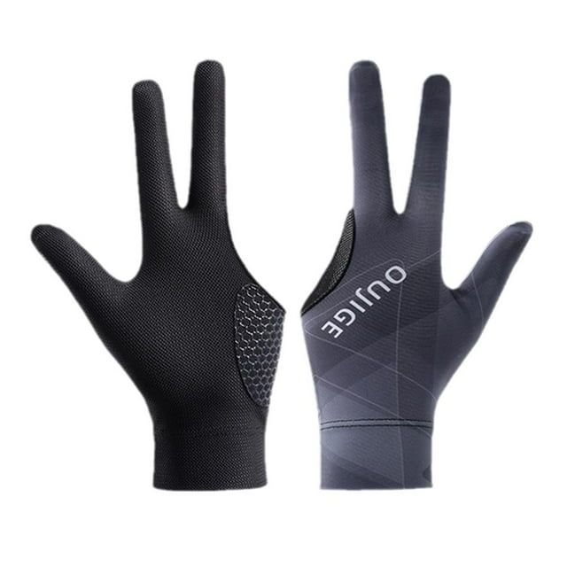 Finger Billard Handschuhe Rutschfeste Weiche Snooker Handschuhe Atmungsakti J1L8
