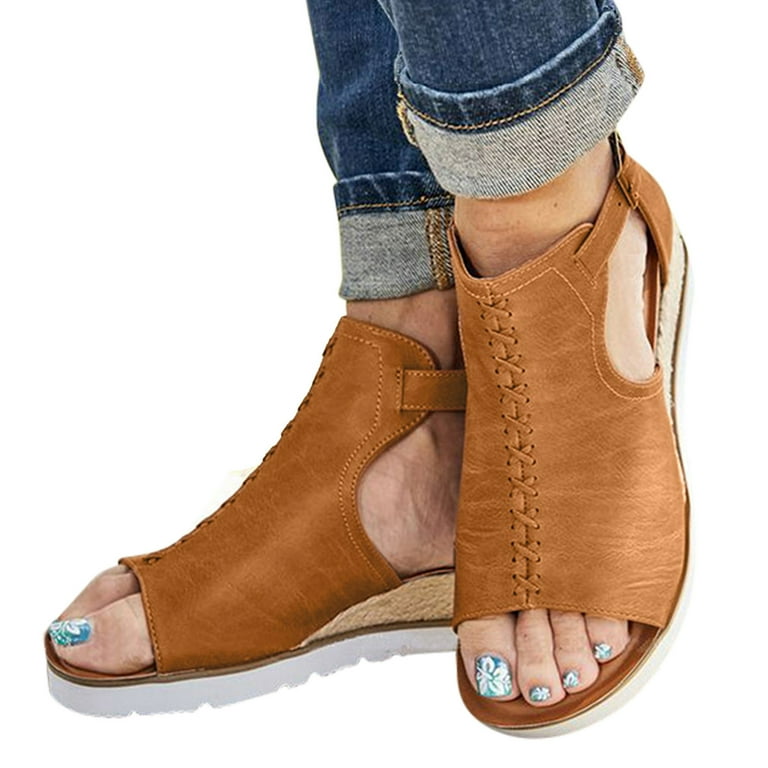 Wide shop calf sandals