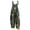 #02Green, variant on Summer Plus Size Floral Boho Bib Cotton Linen Overalls for Women 2026 Hippie Jumpsuit Print Rompers Blue 3XL