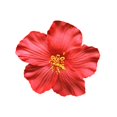 thumbnail image 1 of Pinza para el cabello con flor hawaiana roja para mujeres y niñas, accesorio para el cabello con flores bohemias a la moda para bailarina, novia, boda, fiesta en la playa, accesorios para el cabello,, 1 of 5
