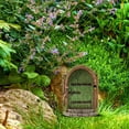 thumbnail image 5 of Ramiter Miniature Doors For Trees Outdoor Miniature Door For Tree Decoration Garden Accessories, 5 of 5