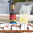 thumbnail image 4 of ZheElen 4pieces Coffee Syrup Pump Convenient And Reliable Pump For Flavor Dispensing PP Multifunctional Food Dispenser black-28-400 1Set, 4 of 6