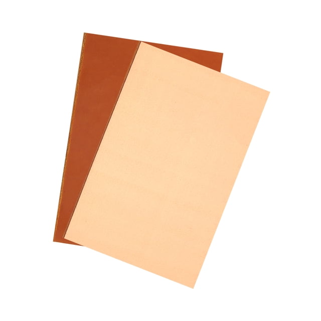 Unique Bargains Copper PCB Board, 2Pcs Single Sided Copper Clad Circuit Board Laminate Blank PCB Copper Pads 20x30cm, 1.6MM