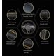 thumbnail image 4 of Gomass Funda Para Volante De Coche, Antideslizante, De Seguridad, Suave, Transpirable, Resistente, Gruesa, Envolvente, Estilo Deportivo (Negro Con Línea Amarilla), 4 of 5