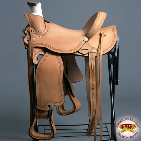 Leather Jumping Saddle - 16