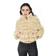 thumbnail image 1 of Chamarra de peluche /Juvenil, 7121 (Beige) beige M, 1 of 5