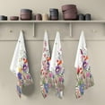 thumbnail image 5 of Coolnut 1 Pack Wildflowers Kitchen Towels Highly Absorbent, Super Soft Dishcloths 18 x 28 Inches Reusable Quick Drying Tea Towels Set for Home,Kitchen Decor Wash cloth, 5 of 7