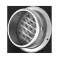 thumbnail image 3 of Grille Ronde en Acier Inoxydable avec Évent pour Extracteur - Couvercle de Grille à Nez de Taureau 12 cm, 3 of 9