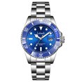 thumbnail image 1 of Mens Waterproof Quartz Watch With Black White Gold Color Variants And Durable Case, 1 of 11