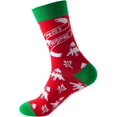 thumbnail image 3 of Women's High Value 6 Pairs Crushed Lattice Print Crew Socks, 3 of 5