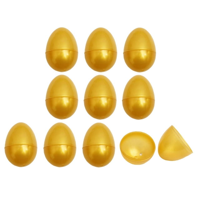 10 piezas de huevos de Pascua rellenables a granel sin rellenar para mini huevos para rellenos de cestas